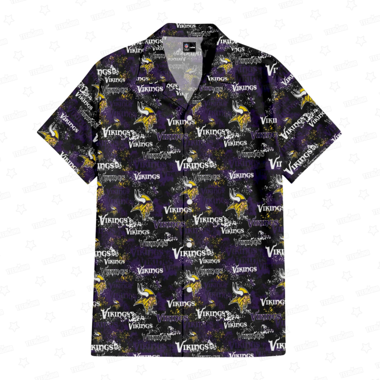 Minnesota Vikings Norse Legend Hawaiian Shirt