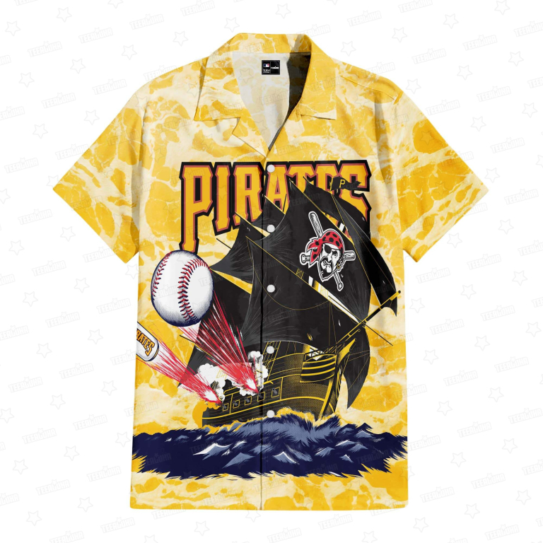 Pittsburgh Pirates High Seas Raider Hawaiian Shirt