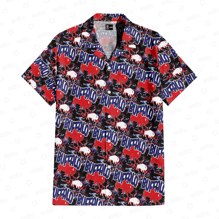 Buffalo Bills Surf And Turf Hawaiian Shirt