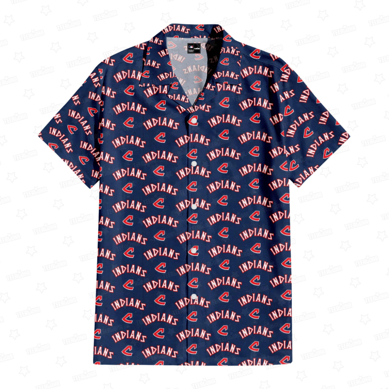 Cleveland Indians Diamond Legacy Hawaiian Shirt