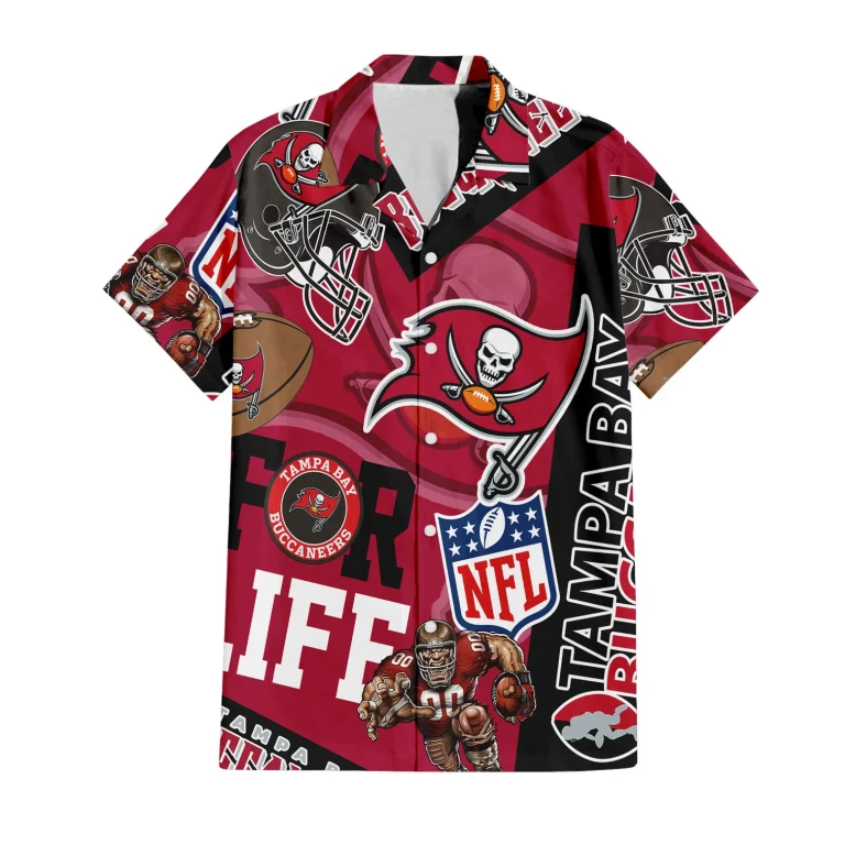 Tampa Bay Buccaneers For Life Hawaiian Shirt